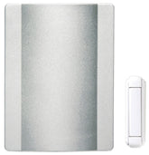 CHIME/BUTTON B/O SATIN NICKLE